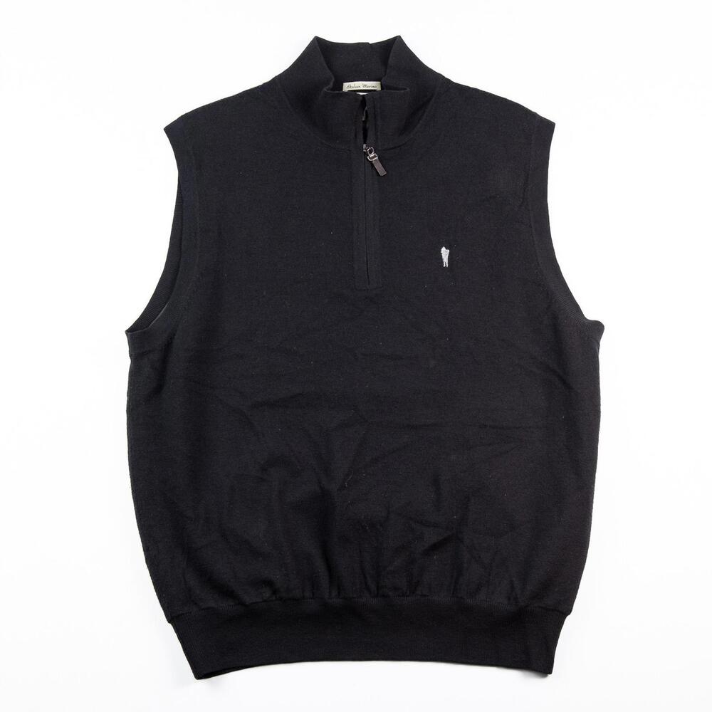 Fairway & Greene Merino Wool Golf Sweater Vest Oakland Hills Country Club Mens M